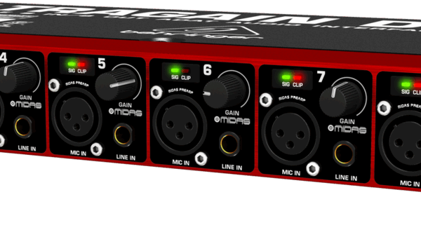 Behringer ADA8200 Μικροφωνικός Προενισχυτής 8 Καναλιών με Phantom Power & 8 Εισόδους XLR