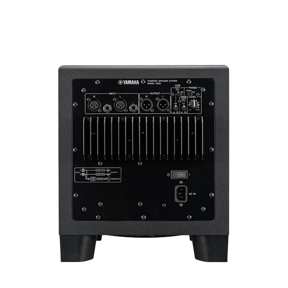 DFFB2FB35AAF4E8FAB7558BE52512496_12075 Yamaha HS8S H000.00134 Αυτοενισχυόμενο Subwoofer με Ηχείο 8" 150W Μαύρο - Image 3
