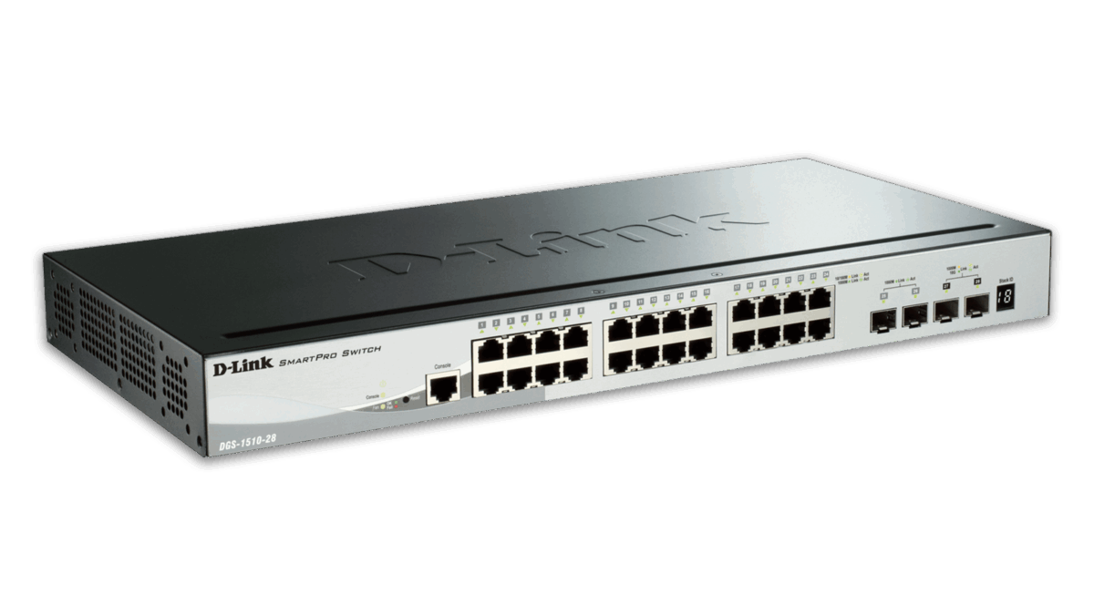 D-Link DGS-1510-28P Managed L3 PoE+ - Image 1