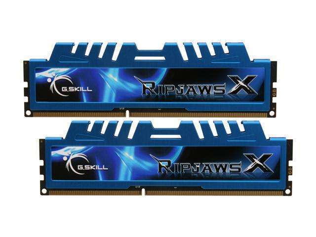 G.Skill RipjawsX DDR3 16GB RAM με 2x8GB Modules και Ταχύτητα 1600 για Desktop F3-1600C9D-16GXM