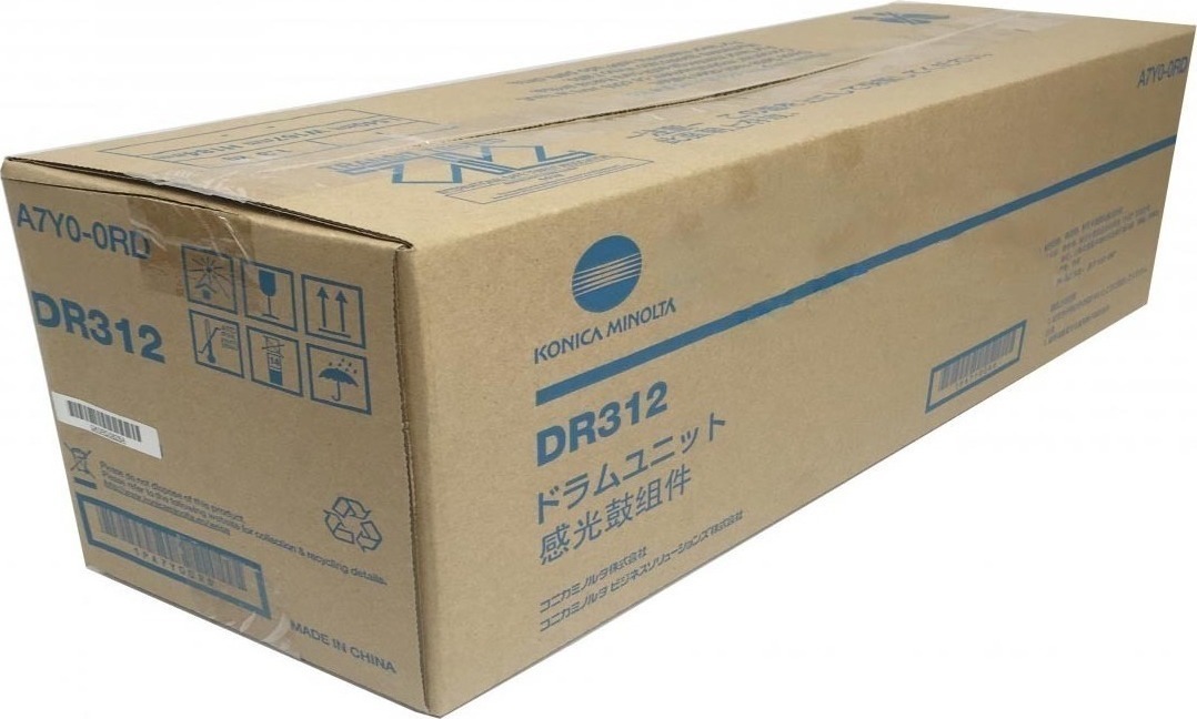 Konica Minolta DR-312K Γνήσιο Drum Laser Εκτυπωτή Μαύρο 80000 Σελίδων (A7Y00RD)