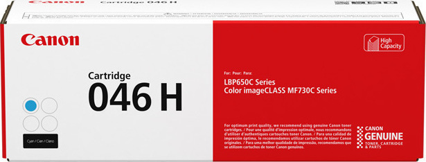 Canon 046H Γνήσιο Toner Laser Εκτυπωτή High Capacity