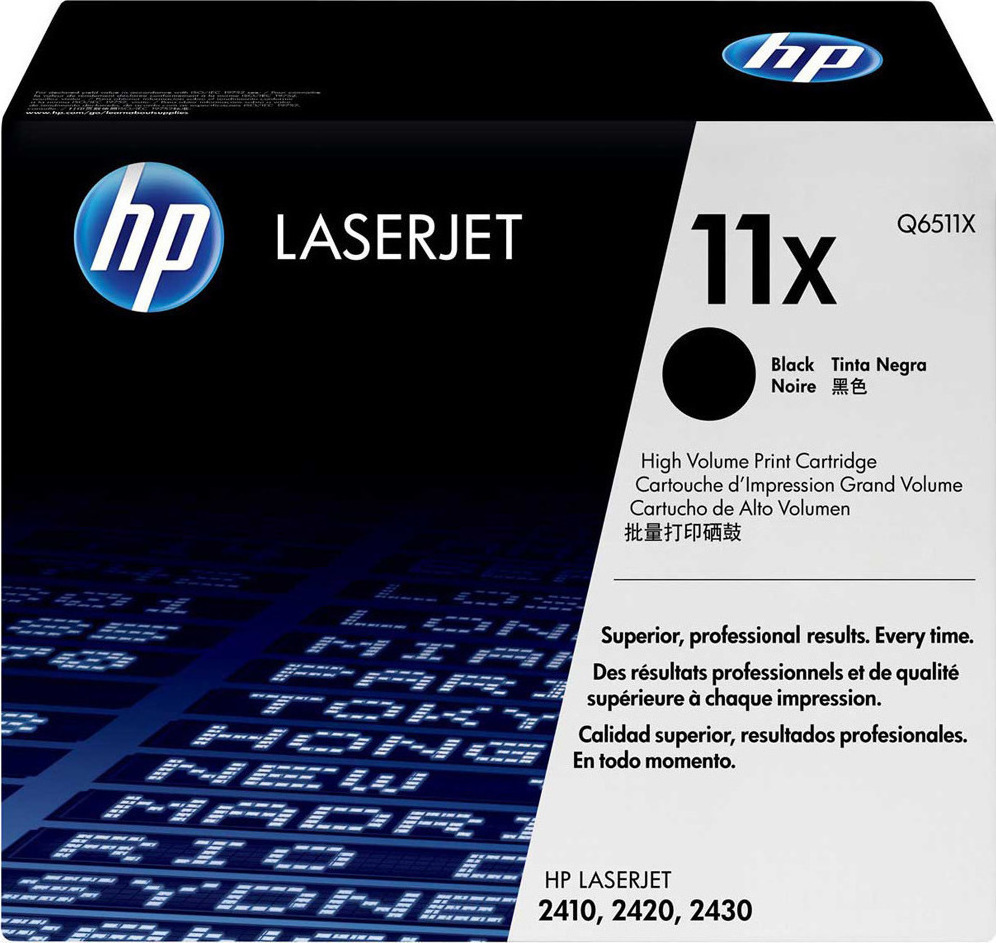 HP 11X Γνήσιο Toner Laser Εκτυπωτή High Yield