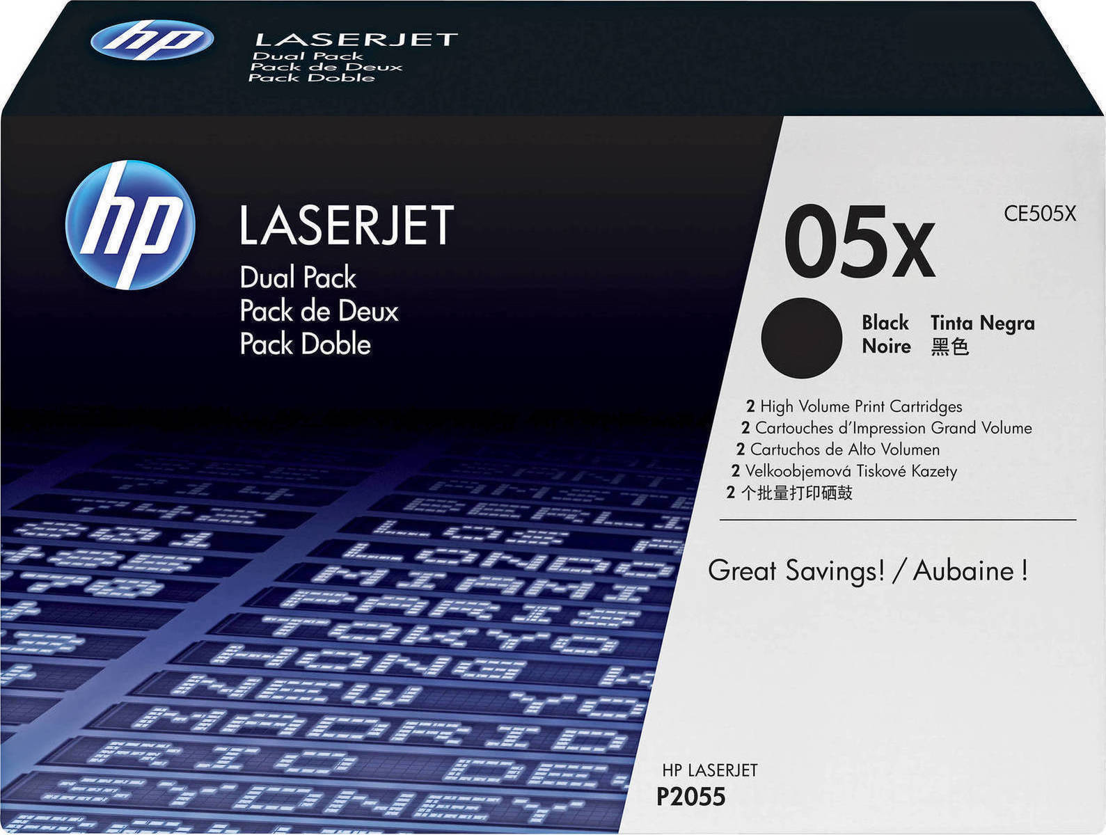 HP 05X Γνήσιο Toner Laser Εκτυπωτή High Yield