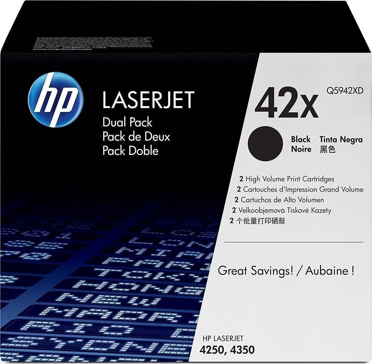 HP 42X Γνήσιο Toner Laser Εκτυπωτή High Yield