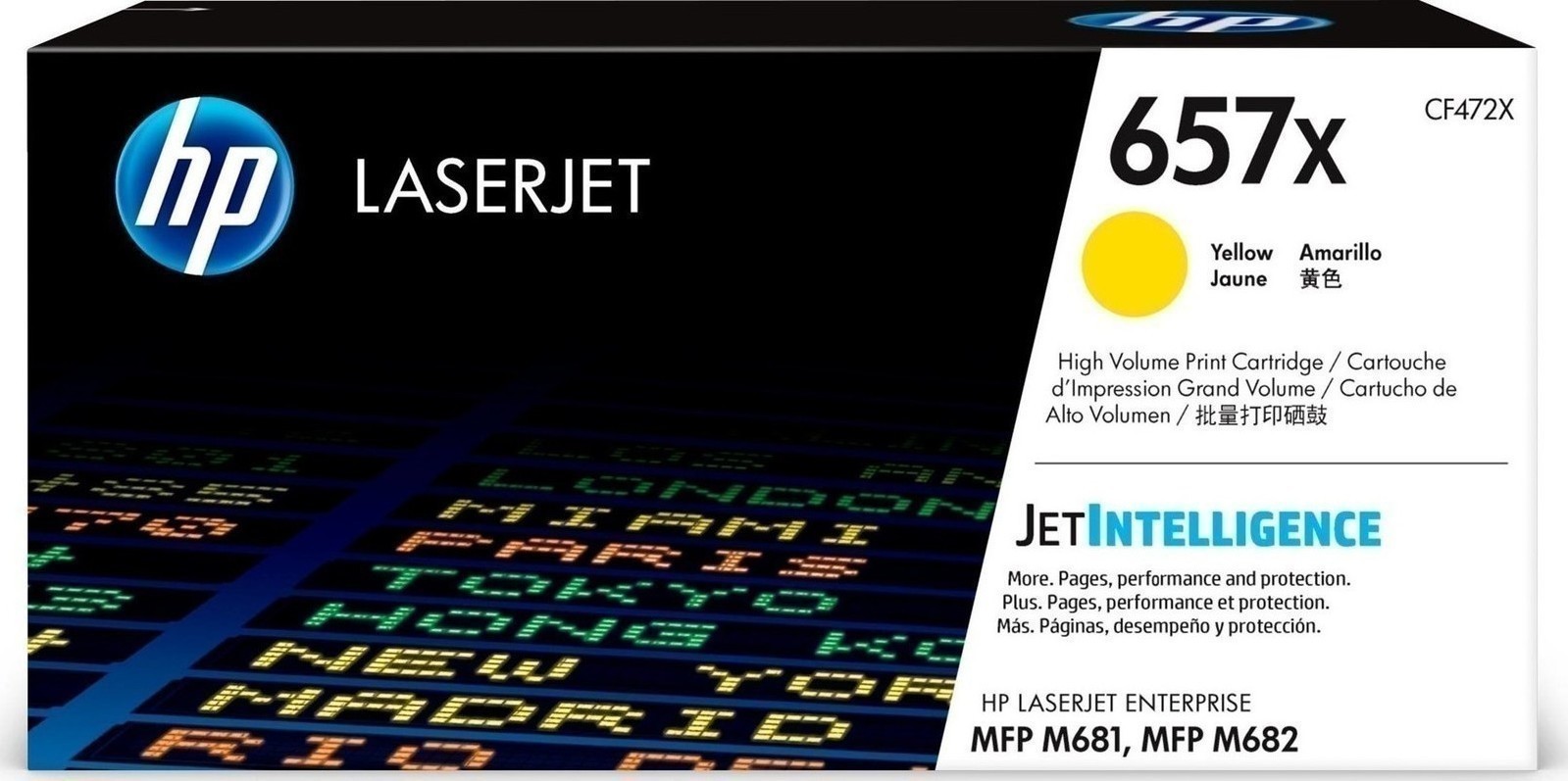 HP 657X Γνήσιο Toner Laser Εκτυπωτή High Yield