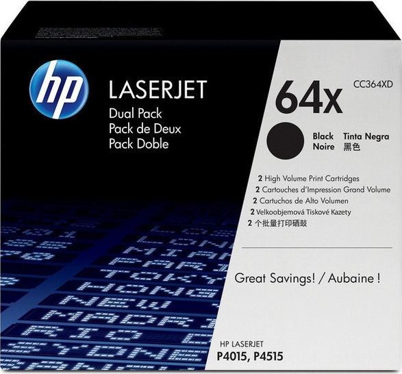 HP 64X Γνήσιο Toner Laser Εκτυπωτή High Yield