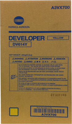 Konica Minolta DV-614M Γνήσιο Developer Unit Laser Εκτυπωτή 120000 Σελίδων