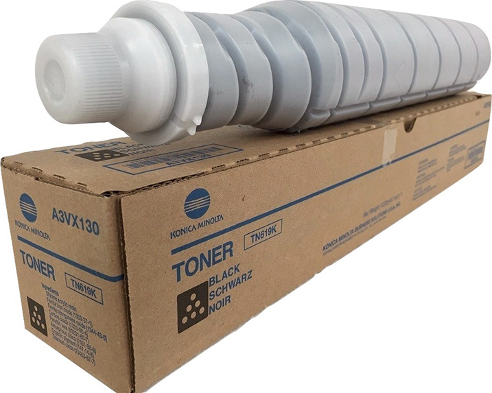 Konica Minolta TN-619K Γνήσιο Toner Laser Εκτυπωτή Μαύρο 66500 Σελίδων (A3VX155)