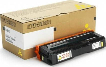 Ricoh 407534 Γνήσιο Toner Laser Εκτυπωτή Κίτρινο 4000 Σελίδων