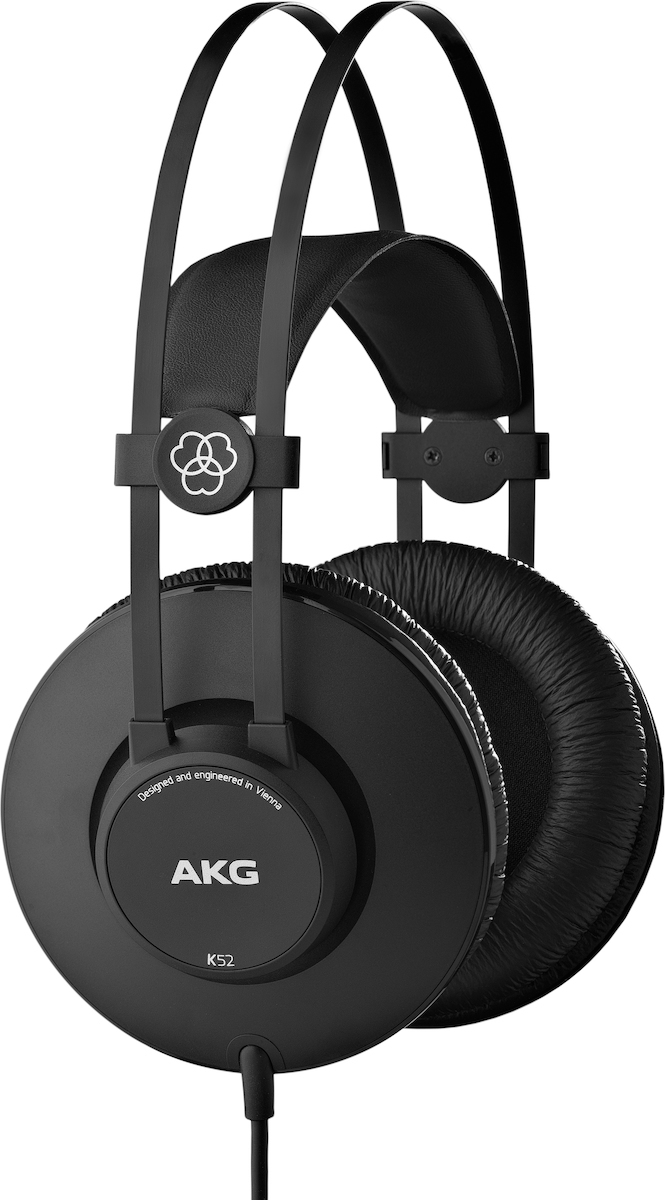 AKG K52 Bluetooth / 3.5mm Μαύρα