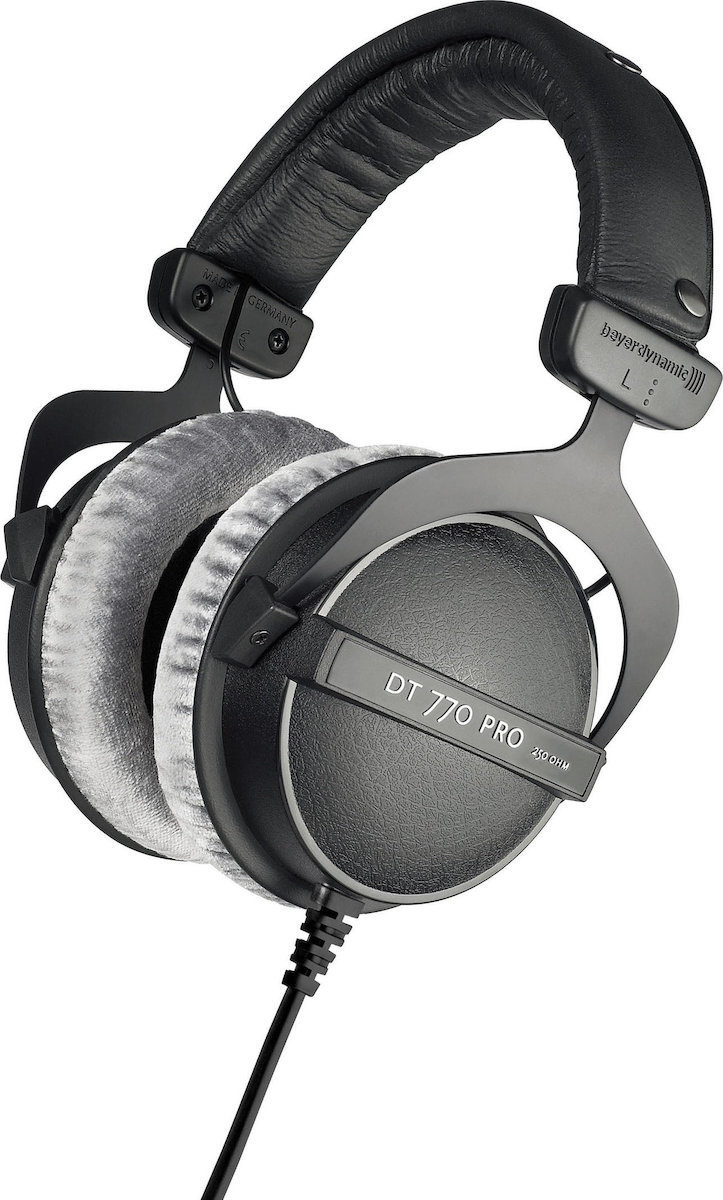 BeyerDynamic DT 770 Pro (250 Ohms) Ενσύρματα Over Ear Ακουστικά Μαύρα