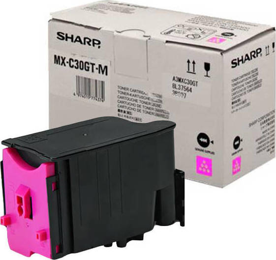 Sharp MX-C30GTM Γνήσιο Toner Laser Εκτυπωτή Ματζέντα 6000 Σελίδων
