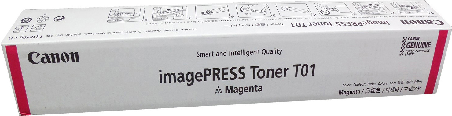 Canon imagePRESS T01 Γνήσιο Toner Laser Εκτυπωτή Ματζέντα 39500 Σελίδων (8068B001)