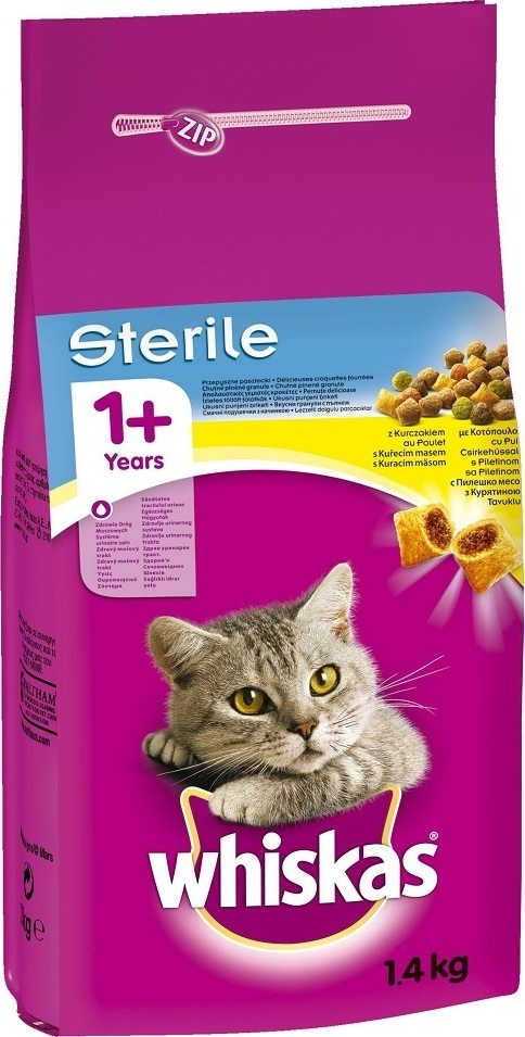 Whiskas Sterile 1+ 14kg