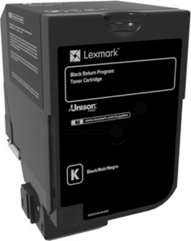 Lexmark 84C2HKE Γνήσιο Toner Laser Εκτυπωτή Μαύρο High Yield 25000 Σελίδων 84C2HKE