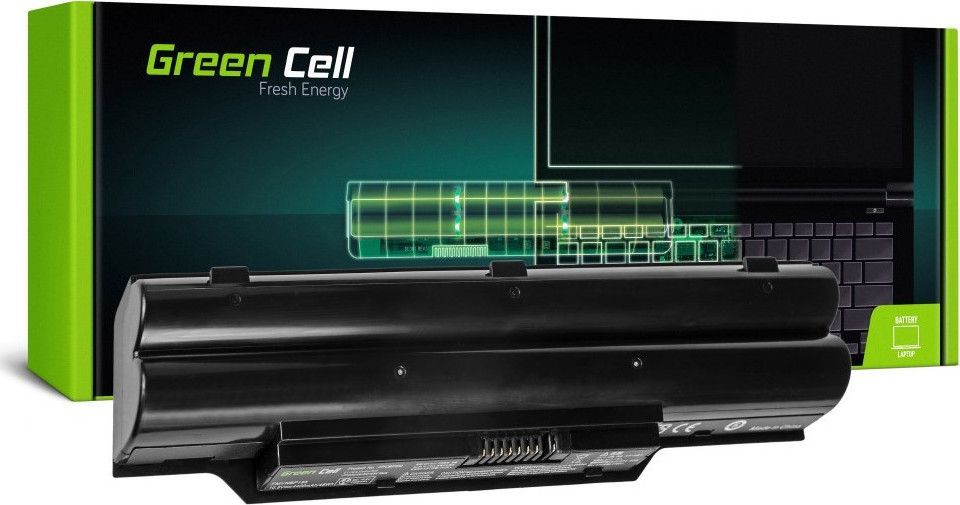 Green Cell Συμβατή Μπαταρία για Fujitsu LifeBook A530/A531/AH530/AH531 με 4400mAh