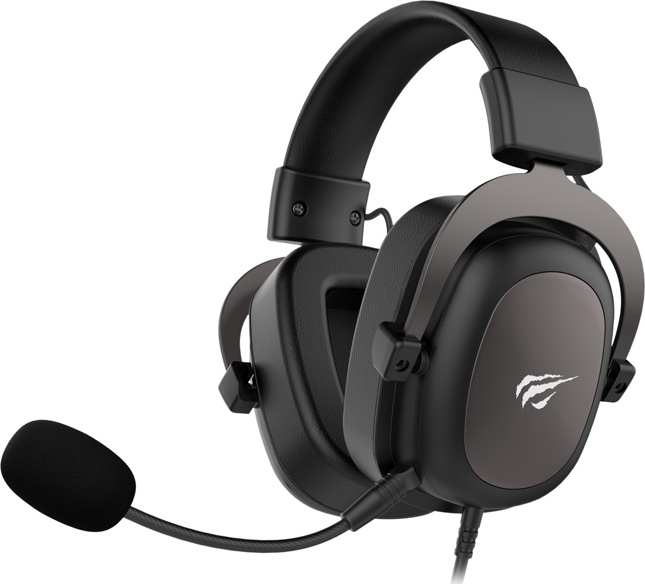 Havit H2002D Over Ear Gaming Headset με σύνδεση 3.5mm Καφέ