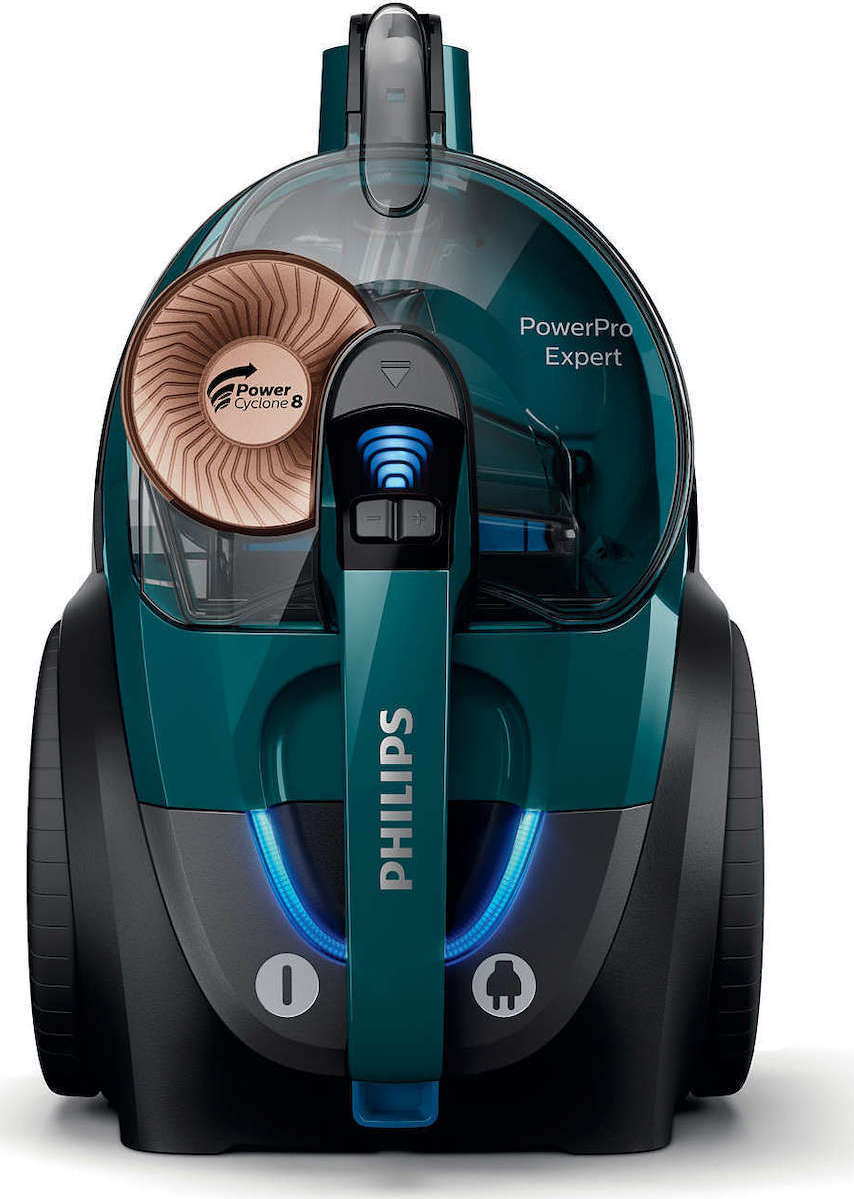 Philips PowerPro Expert Ηλεκτρική Σκούπα 900W με Κάδο 2lt Πράσινη