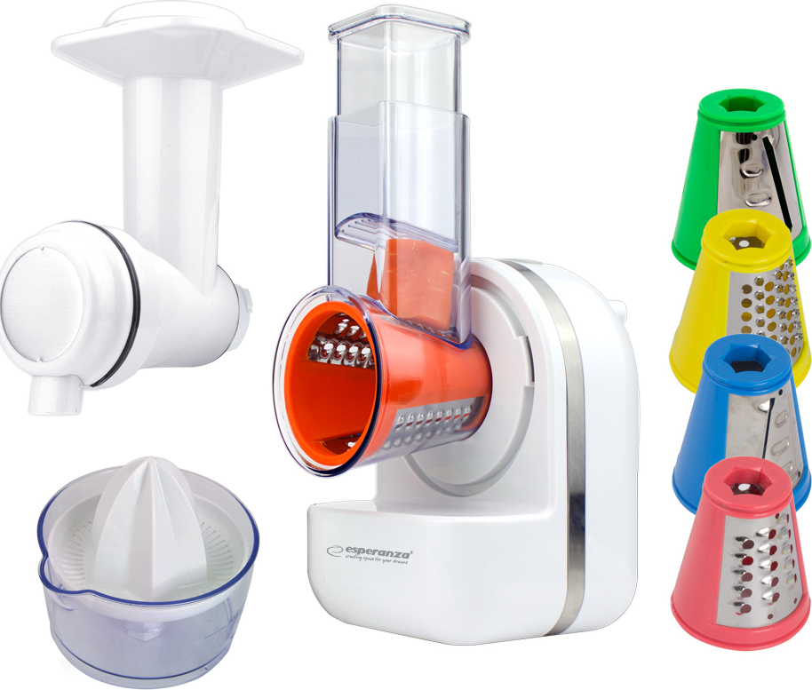 Esperanza EKM027 Κόφτης Λαχανικών / Φρούτων 150W Λευκός