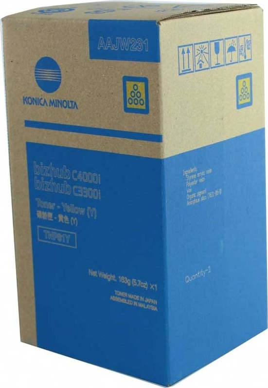 Konica Minolta TNP-81Y Γνήσιο Toner Laser Εκτυπωτή Κίτρινο 9000 Σελίδων (AAJW251)