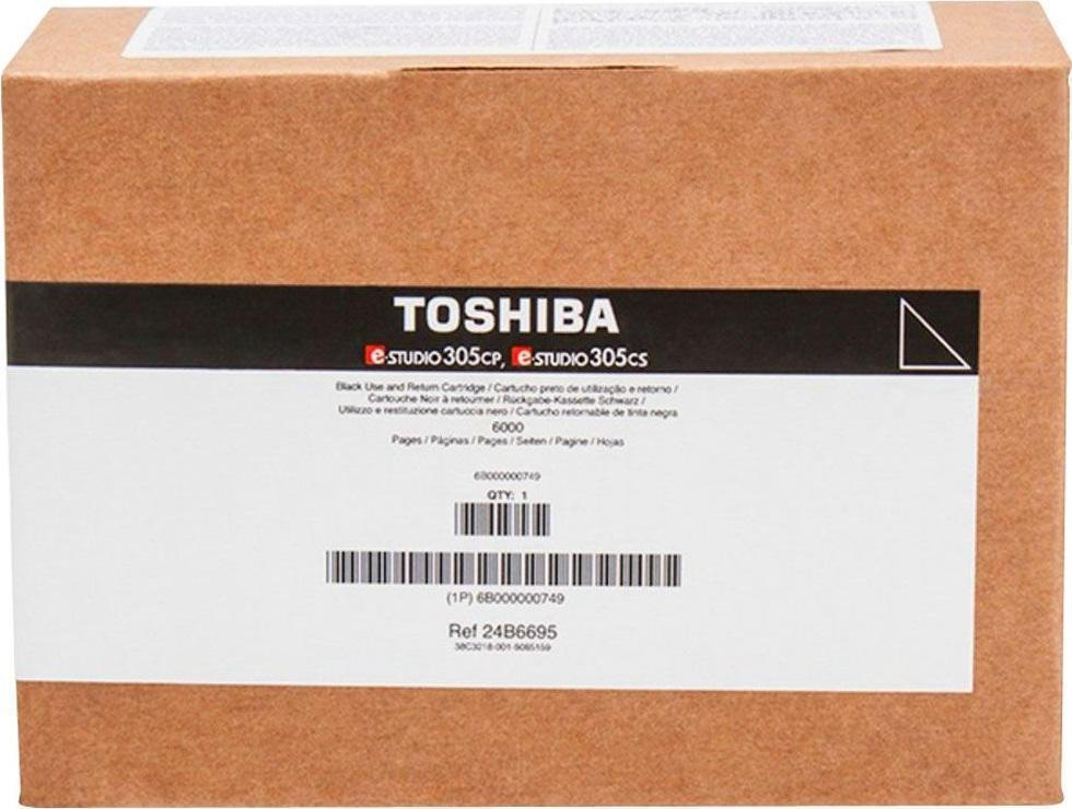 Toshiba T-FC305PK-R Γνήσιο Toner Laser Εκτυπωτή Μαύρο 6000 Σελίδων (6B000000749)