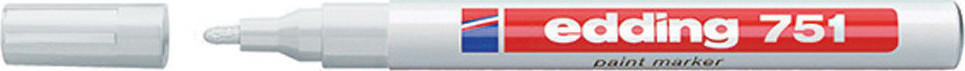 Edding 751 Ανεξίτηλος Μαρκαδόρος Λευκός