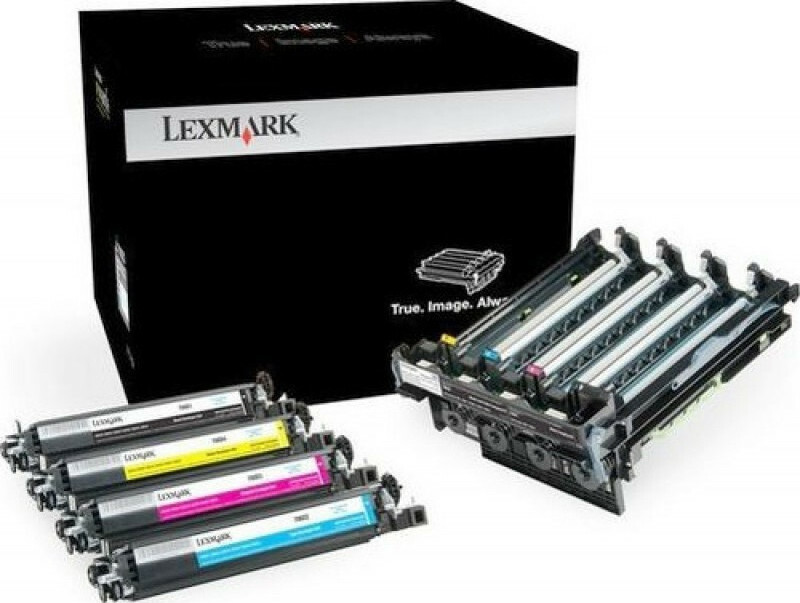 Lexmark 78C0ZV0 Γνήσιο Multipack Drum Laser Εκτυπωτή Μαύρο/Κίτρινο/Κυανό/Ματζέντα Return Program 4τμχ