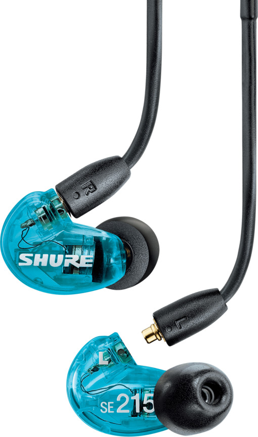 Shure AONIC 215 In-ear Handsfree με Βύσμα 3.5mm Μπλε