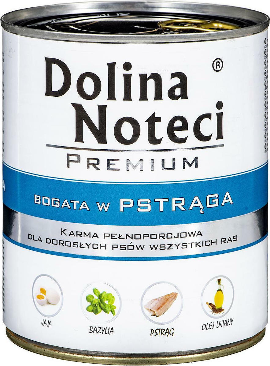 Dolina Noteci Premium Υγρή Τροφή Σκύλων σε Κονσέρβα με Ψάρι χωρίς Σιτηρά & Γλουτένη 800gr