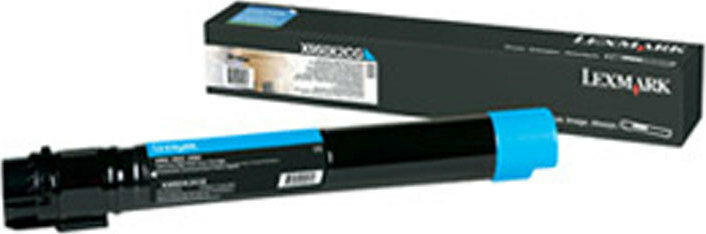 Lexmark X950X2CG Γνήσιο Toner Laser Εκτυπωτή Κυανό High Yield Extra High Yield 24000 Σελίδων