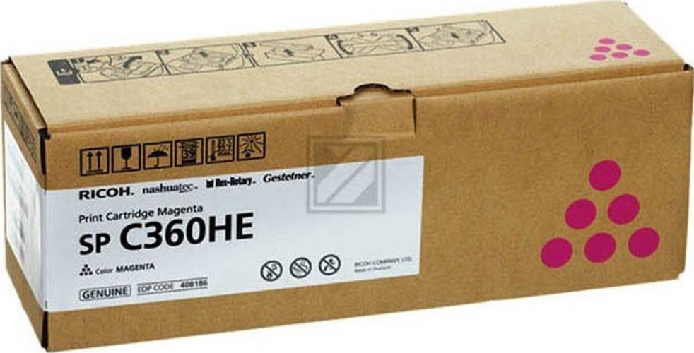 Ricoh SP C360HE Γνήσιο Toner Laser Εκτυπωτή High Capacity