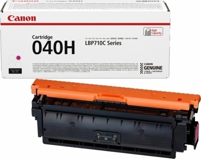 Canon 040H Γνήσιο Toner Laser Εκτυπωτή High Capacity