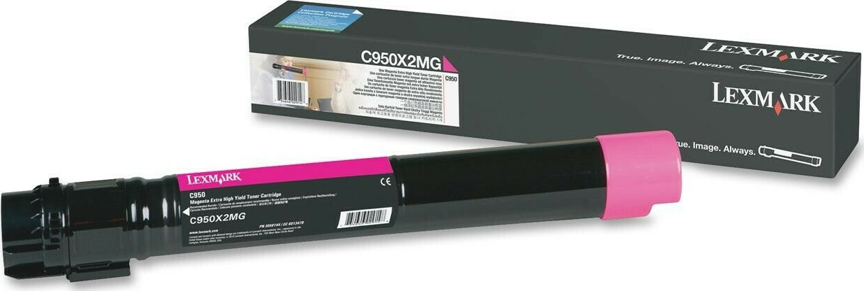 Lexmark C950X2MG Γνήσιο Toner Laser Εκτυπωτή Ματζέντα High Yield Extra High Yield 22000 Σελίδων
