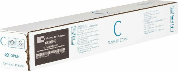 Triumph-Adler CK8514 Γνήσιο Toner Laser Εκτυπωτή 20000 Σελίδων