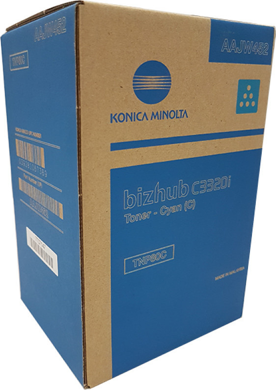Konica Minolta TNP-80K Γνήσιο Toner Laser Εκτυπωτή