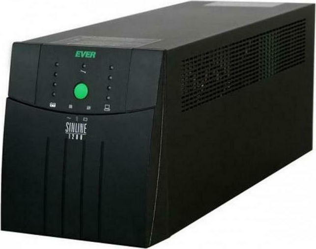 Ever Sinline 1600 USB HID UPS Line-Interactive 1600VA 1040W με 4 Schuko Πρίζες