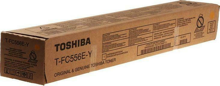 Toshiba T-FC556E-Y Γνήσιο Toner Laser Εκτυπωτή Κίτρινο 39200 Σελίδων (6AK00000427)