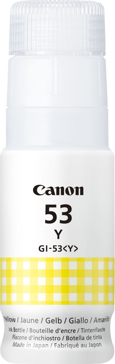 Canon GI-53 Γνήσιο Μελάνι Εκτυπωτή InkJet Κίτρινο (4690C001)