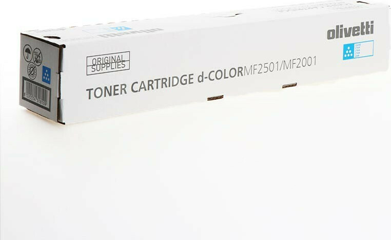 Olivetti B0991 Γνήσιο Toner Laser Εκτυπωτή Κυανό
