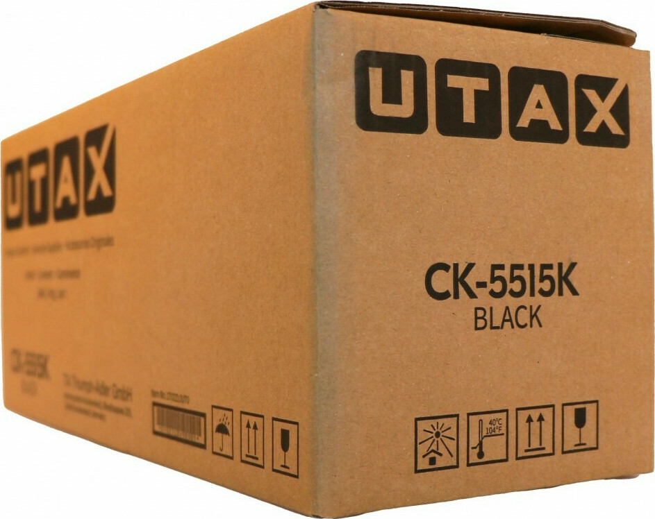 Utax CK-5515K Γνήσιο Toner Laser Εκτυπωτή Μαύρο 17000 Σελίδων (1T02ZL0UT0)