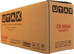 Utax CK-5515M Γνήσιο Toner Laser Εκτυπωτή Ματζέντα 9000 Σελίδων (1T02ZLBUT0)