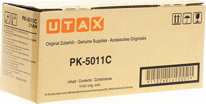 Utax PK-5011Y Γνήσιο Toner Laser Εκτυπωτή 5000 Σελίδων