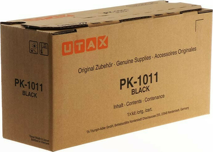 Utax PK-1011 Γνήσιο Toner Laser Εκτυπωτή Μαύρο 5000 Σελίδων (1T02RY0UT0)