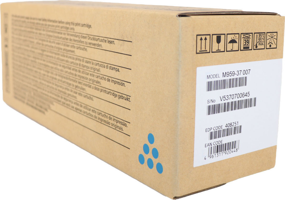 Ricoh SP C360X Γνήσιο Toner Laser Εκτυπωτή Κυανό High Capacity 9000 Σελίδων (408251)