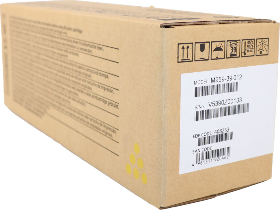 Ricoh SP C360X Γνήσιο Toner Laser Εκτυπωτή Κίτρινο High Capacity 9000 Σελίδων (408253)