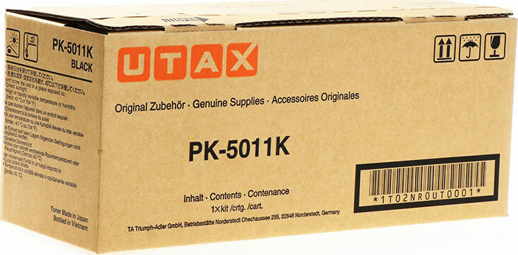 Utax PK-5011K Γνήσιο Toner Laser Εκτυπωτή Μαύρο 7000 Σελίδων (1T02NR0UT0)