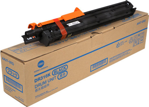 Konica Minolta DR316K Γνήσιο Drum Laser Εκτυπωτή Μαύρο (AAV70RD)