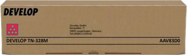 Develop TN 328 Γνήσιο Toner Laser Εκτυπωτή Ματζέντα (AAV83D0)