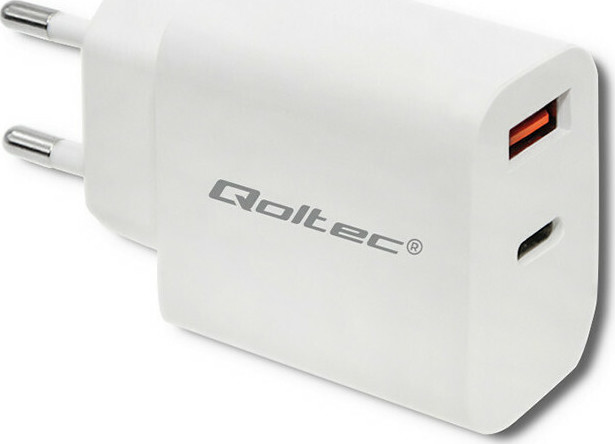 Qoltec 51714 USB-C Χωρίς Καλώδιο 18W